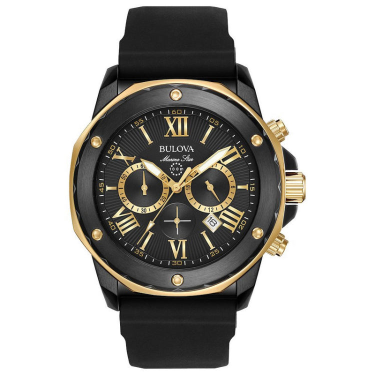 Bulova Stainless Steel Performance Mens Watch