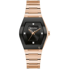 Bulova Stainless Steel Modern BUL Ladies Watch