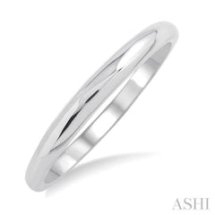 Wedding Band in 14K White Gold