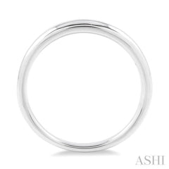 Wedding Band in 14K White Gold