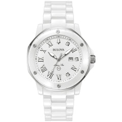 BULOVA Performance Ladies Stainless Steel & Ceramic