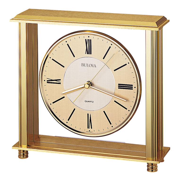 Bulova  Table Top   Desk Clock