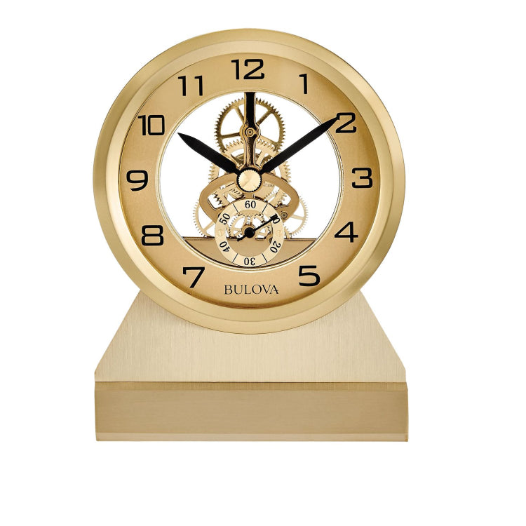 Bulova  Table Top   Skeleton Clock