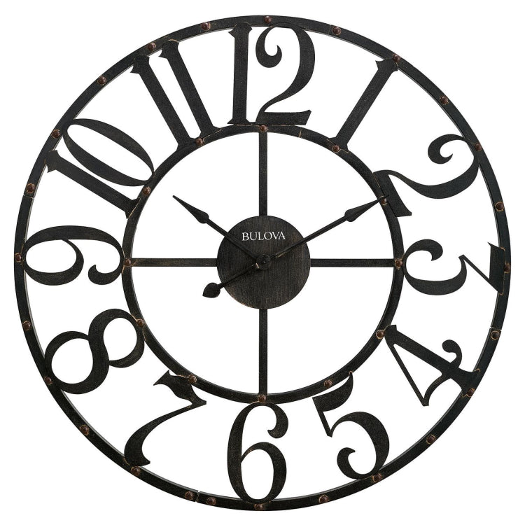 Bulova  Wall   Oversize Clock